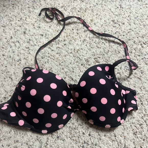 Xhilaration Other - Xhilaration Polka Dot Bikini Top Size Large